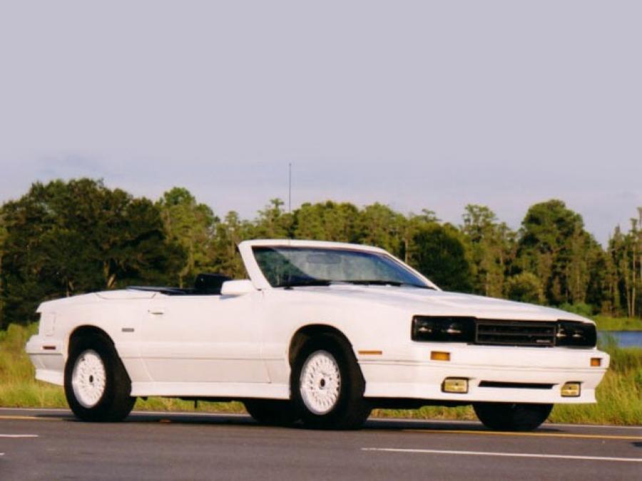  ASC McLaren Mercury Capri Convertible 1986 года  (фото 2 из 4)